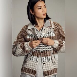 NWT NVLT Eyelash Coatigan Bomber Jacket MSRP $169